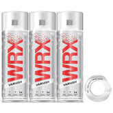 3X WRX Sheen Varnish Spray Paint 400ml Spray Paint